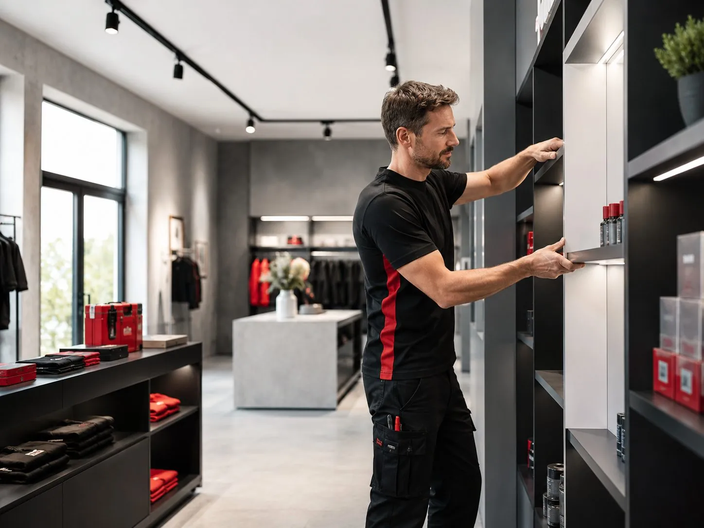 Ladenbau und Regalmontage durch MontageCrew-NRW